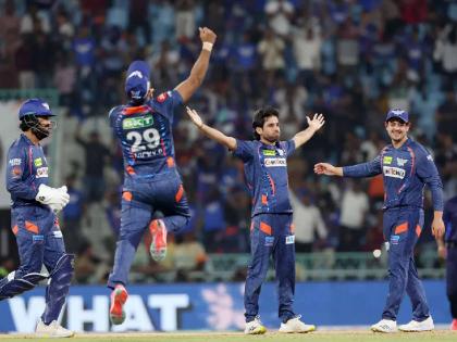 IPL 2024, Lucknow Super Giants vs Gujarat Titans Live Update : Lucknow Super Giants beat Gujarat titans by 33runs, first win over GT; Yash Thakur take 5 wickets | गुजरातला नमवण्यात लखनौ सुपर जायंट्सला प्रथमच 'यश'! गतविजेत्या CSK ला धक्के बसले