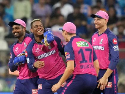 IPL 2024 Mumbai Indians vs Rajasthan Royals Live Update : Trent Boult & Yuzvendra Chahal took 3 wickets each, MI set 126 runs target for RR | मुंबई इंडियन्सने ६१ चेंडू डॉट खेळले, 'Golden Duck' ठरले! राजस्थान रॉयल्सच्या गोलंदाजांसमोर ढेपाळले