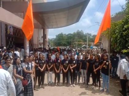 Maratha Kranti Morcha started with the slogan 'One Maratha, Lakh Maratha'; Elgar of Maratha community brothers in Buldhana | 'एक मराठा, लाख मराठा'च्या घोषणेने मराठा क्रांती मोर्चाला सुरूवात; बुलढाण्यात मराठा समाज बांधवांचा एल्गार