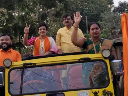 lok sabha election 2024 Sulabha Gaikwad attended the campaign of Thackeray group candidate Vaishali Darekar | भाजपा आमदाराच्या पत्नी ठाकरे गटाच्या प्रचारात! कल्याणमध्ये सुलभा गायकवाडांचा दरेकरांच्या प्रचारात सहभाग