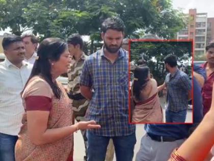   MLA Geeta Jain has given an explanation after beating the junior engineer of Municipal Corporation in Mira-Bhainder | कायद्याचे उल्लंघन झालं पण अशा माणसाला मारण्याचं जराही दु:ख नाही - गीता जैन