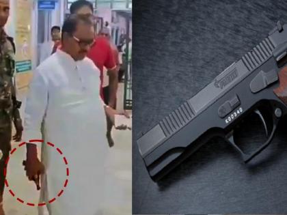 JDU MLA gopal mandal pistol in bhagalpur hospital tejas stwar | जेडीयू आमदार गोपाल मंडल हॉस्पिटलमध्ये पिस्तुलासह दिसले, परिसरात खळबळ