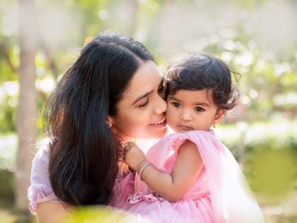 'Happiness is exactly what it is' fame Devaki aka Meenakshi Rathod turns 1 year old, shares a special post | 'सुख म्हणजे नक्की काय असतं' फेम देवकी उर्फ मिनाक्षी राठोडची लेक झाली १ वर्षाची, शेअर केली खास पोस्ट