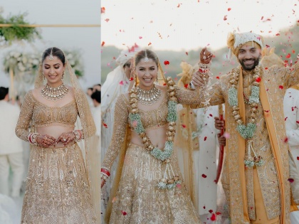 Pooja from 'Kabhi Khushi Kabhi Gham' got married, Malvika Raj's wedding album came out | लग्नाच्या बंधनात अडकली 'कभी खुशी कभी गम'मधील छोटी पूजा, समोर आला मालविका राजचा वेडिंग अल्बम