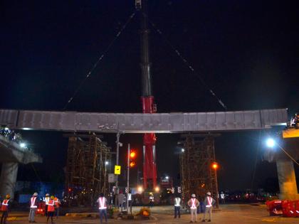 Kalanagar flyover : 73% work completed; Read for 10 minutes | कलानगर उड्डाणपुल : प्रकल्पाचे ७३ टक्के काम पूर्ण; १० मिनिटे वाचणार