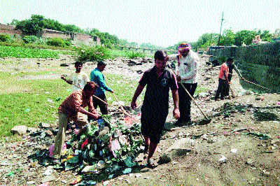 Municipal cleanliness drive again | महापालिकेचे पुन्हा स्वच्छता अभियान