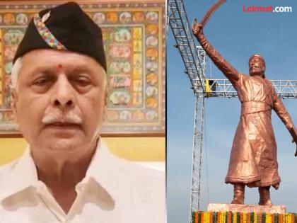 MNS leader Prakash Mahajan targets the government over the incident of the statue of Chhatrapati Shivaji Maharaj falling on the Rajkot fort of Malvan | ...तर जगात आपली नाचक्की झाली असती: मनसेचा सरकारवर हल्लाबोल, शिवकालीन पत्र वाचलं