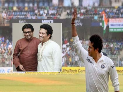  MNS president Raj Thackeray wished India's great cricketer Sachin Tendulkar on his birthday with special words  | "आख्ख्या देशाने जीव ओवाळून टाकावा, अशी ताकद निर्माण करणारा सचिन", राज ठाकरेंकडून खास शुभेच्छा