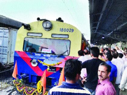 The Army got involved in the party from Vasai-Pane Memu shuttle | वसई-पेण मेमू शटलच्या श्रेयावरून सेना भाजपात जुंपली