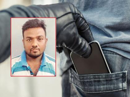 pretending to drive a taxi to show off his wife; In fact, the student's stolen mobile phone | पत्नीला दाखविण्यासाठी टॅक्सी चालवण्याचे नाटक; प्रत्यक्षात विद्यार्थ्यांचे चोरायचा मोबाईल