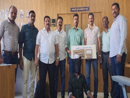 Accused released from 10 year sentence in mcoca arrested with firearm by Central Crime Branch | मोक्कामध्ये १० वर्षे शिक्षा भोगून सुटलेल्या आरोपीस मध्यवर्ती गुन्हे प्रकटीकरण शाखेने केली अग्नीशस्त्रासह अटक