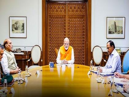 Will war be declared? Rajnath Singh to meet CDS, all three army chiefs; Modi Doval together... | युद्धाची घोषणा होणार? राजनाथ सिंह सीडीएस, तिन्ही आर्मी प्रमुखांच्या भेटीला; मोदी डोवाल एकत्र... Will war be declared? Rajnath Singh to meet CDS, all three army chiefs; Modi Doval together... | युद्धाची घोषणा होणार? राजनाथ सिंह सीडीएस, तिन्ही आर्मी प्रमुखांच्या भेटीला; मोदी डोवाल एकत्र...