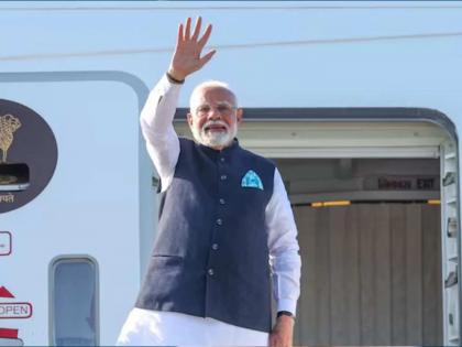 Prime Minister Narendra Modi arrives in America will participate in the Quad Summit | पंतप्रधान नरेंद्र मोदी अमेरिकेत दाखल, ‘क्वाड’ शिखर परिषदेत सहभागी होणार