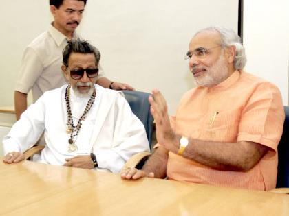 shiv sena bhaskar jadhav criticised bjp over marathi and other issues | “बाळासाहेब ठाकरे ठामपणे पाठीशी उभे नसते, तर मोदींचे अस्तित्वच संपले असते”; शिवसेनेची टीका