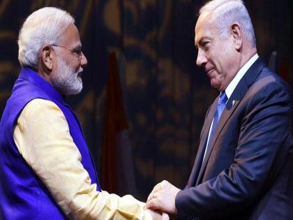 Exit Poll : Narendra Modi's Israeli friend Benjamin Netanyahu in shadow of defeat? | मोदींचा इस्राइली मित्र पराभवाच्या छायेत? एक्झिट पोलनी वर्तवला धक्कादायक अंदाज