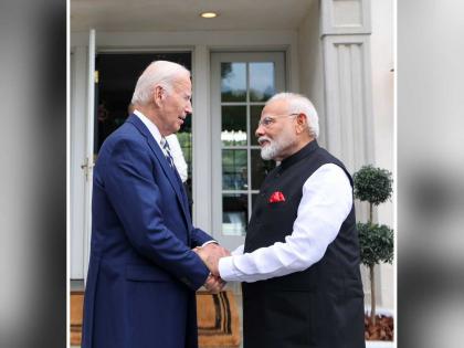 Deeply concerned to hear about Joe Biden health PM modi extend our best wishes | "आजाराबद्दल ऐकून काळजी वाटली, आम्ही तुमच्या सोबत..."; PM मोदींनी जो बायडेनना दिला धीर Deeply concerned to hear about Joe Biden health PM modi extend our best wishes | "आजाराबद्दल ऐकून काळजी वाटली, आम्ही तुमच्या सोबत..."; PM मोदींनी जो बायडेनना दिला धीर