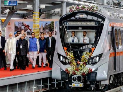 Modi Government Cabinet approves metro rail projects in Pune Thane Bengaluru | विधानसभेआधी महाराष्ट्राला मोठं गिफ्ट; पुणे, ठाणे मेट्रो रेल्वे प्रकल्पांना पंतप्रधान मोदींकडून मंजुरी