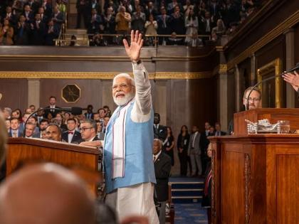 Message of democracy, attack on Pakistan... 10 key things from Modi's US visit | लोकशाहीचा संदेश, पाकिस्तानवर प्रहार... मोदींच्या अमेरिका दौऱ्यातील १० प्रमुख गोष्टी