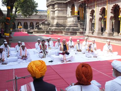 Water worship and darshan of Kala Ram were taken by the Prime Minister narendra modi in Nashik | नाशकात पंतप्रधानांकडून जलपूजन,अन काळारामाचे घेतले दर्शन