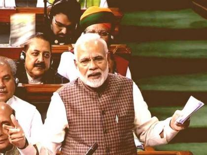 Congress should always keep batting outright: PM | आउट होऊनही काँग्रेसला सतत हवी असते बॅटिंग- पंतप्रधान