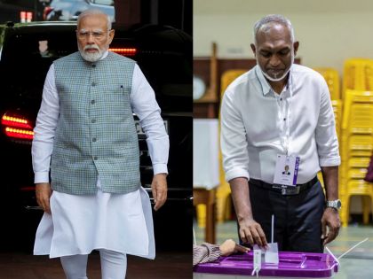 India maldives tension Modi government brought the arrogance of Maldives to the place, gave shock to mohamed muizzu in budget | मोदी सरकारनं मालदीवचा मग्रूरपणा ठिकाणावर आणला, मुइज्जूंसोबत 'मोठा खेला' केला!