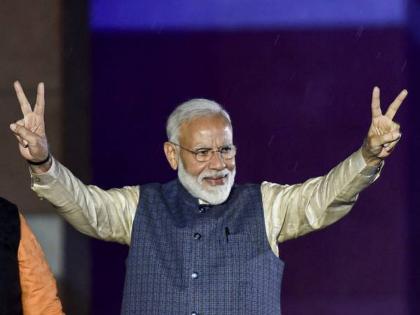 Jammu & Kashmir: 'Modi is all possible'; The political image illuminated | Jammu & Kashmir: ‘मोदी है तो सब मुमकिन है’; राजकीय प्रतिमा उजळली