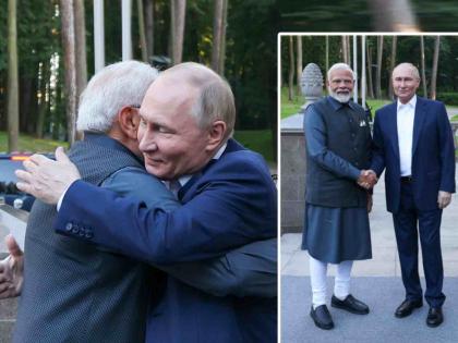 All possible help to stop the war; Prime Minister Narendra Modi's assurance to Putin during his visit to Russia | युद्ध थांबविण्यासाठी शक्य ती सर्व मदत; रशिया दौऱ्यात पंतप्रधान नरेंद्र मोदींची पुतिन यांना ग्वाही