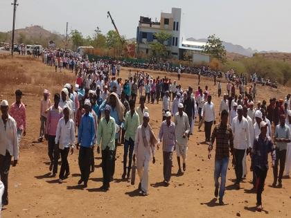 Workers from across the district gathered in Nandurbar for a meeting of Prime Minister Modi | नंदुरबारात पंतप्रधान मोदींच्या सभेसाठी जिल्हाभरातून कार्यकर्ते हजर