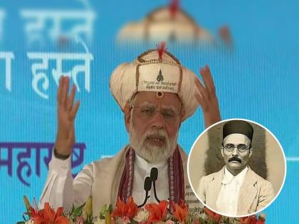 Swatantryaveer Savarkar also used to sing Tukaram maharaj Abhang in jail during freedom fight his sentence Prime Minister narendra modi dehu pune | स्वातंत्र्यवीर सावरकरही शिक्षेदरम्यान तुरूंगात तुकारामांचे अभंग गात असत: पंतप्रधान