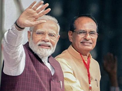 Modi 'cut' the ticket of three central ministers! A total of seven MPs got candidaure from Madhya Pradesh assembly Election 2023, BJP second list announced | मोदींनी आपल्याच तीन मंत्र्यांचे तिकीट 'कापले'! एकूण सात खासदारांना मध्य प्रदेशातून उतरविले, दुसरी यादी जाहीर