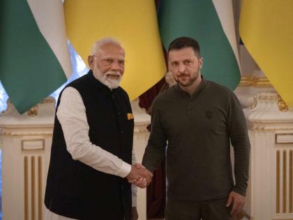 Prime Minister Narendra Modi visit to Ukraine President Volodymyr Zelenskyy appreciated by the US White House | पंतप्रधान नरेंद्र मोदींच्या युक्रेन दौऱ्याचे अमेरिकेकडून कौतुक, व्हाईट हाऊसकडून निवेदन जारी