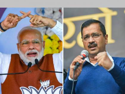 Gujarat Election: 'PM Modi is campaigning for Congress in Gujarat?', CM Kejriwal's question | Gujarat Election: 'PM नरेंद्र मोदी गुजरातमध्ये काँग्रेसचा प्रचार करत आहेत?', CM अरविंद केजरीवालांचा खोचक सवाल...