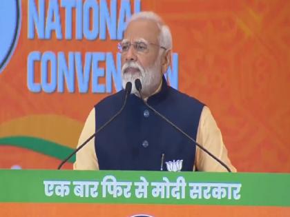 LokSabha-Election-pm-narendra-modi-address-bjp-national-convention-2024-at-bharat-mandapam-delhi | 'अब की बार 400 पार...', BJP च्या राष्ट्रीय अधिवेशनातून PM मोदींनी फुंकले लोकसभेचे रणशिंग