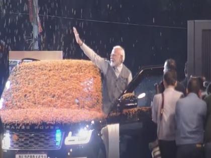 PM Modi's warm welcome at BJP HQ; Congratulations on the successful hosting of the G20 | भाजप मुख्यालयात PM मोदींचे जंगी स्वागत; G20 च्या यशस्वी आयोजनामुळे अभिनंदनाचा वर्षाव