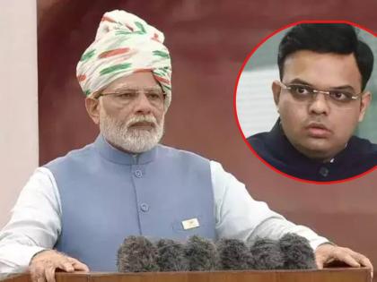  'Scindia, Jay Shah...': Netizens and Opposition takes on PM Narendra Modi after he attacks 'parivarvad' in I-Day speech | Jay Shah : पंतप्रधान नरेंद्र मोदी नेमकं असं काय म्हणाले, ज्यानंतर BCCI सचिव जय शाह ट्रेडिंगमध्ये?, मीम्स व्हायरल