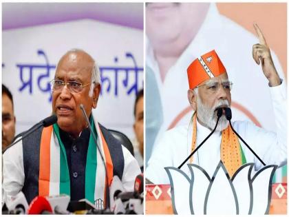 PM Modi Praises Mallikarjun Kharge and strong criticism of Congress | खर्गेंचे कौतुक अन् काँग्रेसवर जोरदार टीका; PM मोदी म्हणतात- 'दलित कुटुंबात जन्माला आलेल्या...'