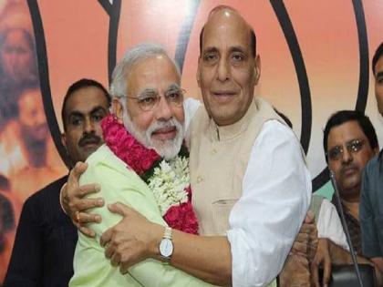 VIDEO: PM Narendra Modi's fourth term; Indicative statement by Defense Minister Rajnath Singh | VIDEO: PM नरेंद्र मोदींची चौथी टर्म; संरक्षण मंत्री राजनाथ सिंह यांचे सूचक विधान, पाहा...