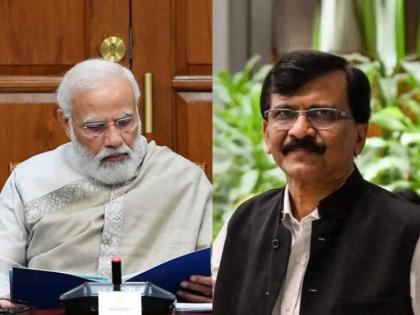 MP Sanjay Raut has criticized PM Narendra Modi's visit to Mumbai. | 'नरेंद्र मोदींनी मुंबईत घर घ्यावं, पण...'; पंतप्रधानांच्या आजच्या दौऱ्यावरुन संजय राऊतांचा निशाणा