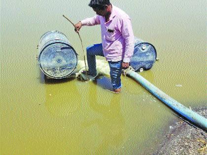 Water supply from Bandhanimbiban has been shut for five days; Citizens start up | मोडनिंबचा पाणीपुरवठा पाच दिवसांपासून बंद; नागरिकांचे हाल सुरू