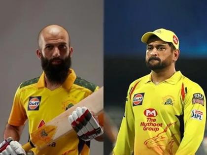 England all-rounder Moeen Ali signs up for both Sharjah Warriors ILT20 League& Johannesburg SAT20 League, Chennai Super Kings CEO very miffed | Moeen Ali CSK : मोईन अलीनं चेन्नई सुपर किंग्सला फसवलं; दुसऱ्या फ्रँचायझीकडून खेळण्याचा घेतला निर्णय 