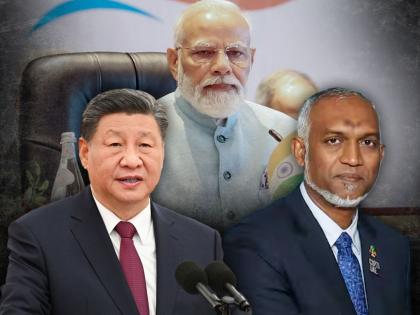 china global times reaction over india maldives clashes | “मुइज्जू देशहिताचा विचार करतात, भारताने उदार व्हावे”; चीनने केले मालदीवचे समर्थन