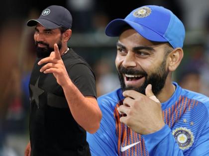 Virat Kohli May Have Done It He Only Does Such Things Mohammed Shami Reveals Nickname Lala Interesting Assumption Regarding Former Indian Captain | टीम इंडियाच्या ड्रेसिंग रुममध्ये 'बारसं' घालण्याचा किस्सा! शमीनं घेतलं किंग कोहलीचं नाव