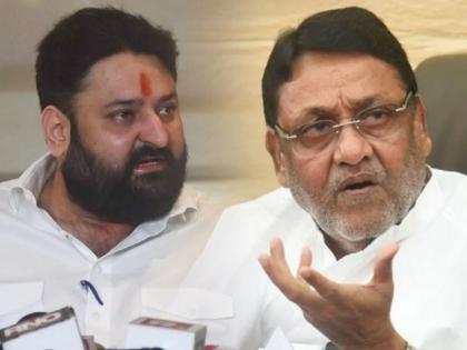 As soon as Nawab Malik joined Ajit Pawar group, Mohit Kamboj's suggestive tweet said... | नवाब मलिक अजित पवार गटात दाखल होताच मोहित कंबोज यांचं सूचक ट्विट, म्हणाले...