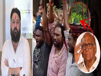 Mohit Kamboj | Sharad Pawar | ST worker strike | "ST workers' agitation on Silver oak is Mumbai police's intelligence failure", Mohit Kamboj's criticism | Mohit Kamboj: "ST कर्मचाऱ्यांचे आंदोलन मुंबई पोलिसांचे इंटेलिजन्स फेल्युअर", मोहित कंबोज यांचे टीकास्त्र