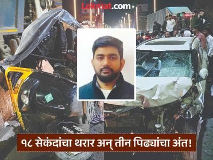 छत्रपती संभाजीनगरमध्ये भरधाव कारने मृत्यूचे तांडव; काका, पुतणीसह गर्भातील बाळाचा मृत्यू छत्रपती संभाजीनगरमध्ये भरधाव कारने मृत्यूचे तांडव; काका, पुतणीसह गर्भातील बाळाचा मृत्यू