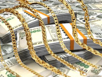 Genuine gold bead taken back, fake necklace put on hand; Businessman cheated for 14 lakhs | खऱ्या सोन्याचा मणी दाखवून परत घेतला, हाती खोटी माळ टेकवली; व्यापाऱ्याला १४ लाखांना चुना Genuine gold bead taken back, fake necklace put on hand; Businessman cheated for 14 lakhs | खऱ्या सोन्याचा मणी दाखवून परत घेतला, हाती खोटी माळ टेकवली; व्यापाऱ्याला १४ लाखांना चुना