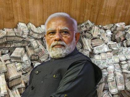 Money seized by ED Preparation to distribute poor says PM Modi | ईडीने जप्त केलेले पैसे लोकांना वाटणार? मोदी म्हणाले,"कायद्यात बदल करुन मी..."