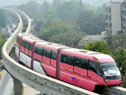 a fourth coach has entered the mono rail fleet on the chembur to sant gadge maharaj chowk route | मोनो रेलच्या फेऱ्या वाढणार; चौथा डबा दाखल, गाडी जुळणीसाठी महिनाभराची प्रतीक्षा