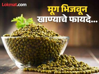 Amazing health benefits of eating green moong everyday | मूग भिजवून खाण्याचे फायदे वाचून व्हाल अवाक्, वाचाल तर रहाल फायद्यात!