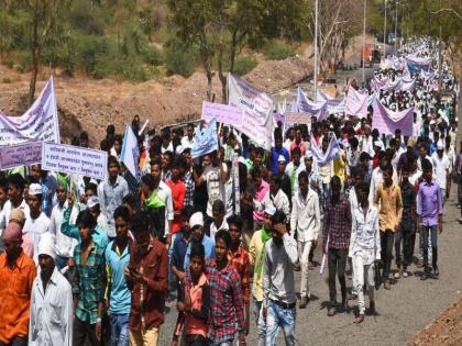 Opposition to Dhangar reservation by the Nandurbar rally | नंदुरबारातील महामोर्चाद्वारे धनगर आरक्षणाला विरोध